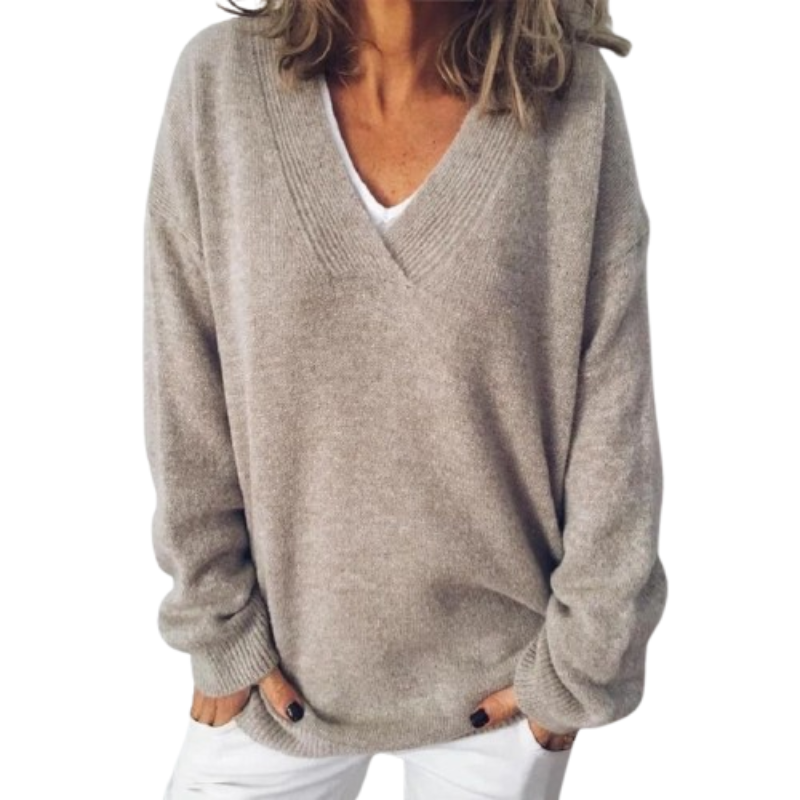 Bailey | sueter de lana cuello abierto