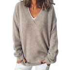 Bailey | sueter de lana cuello abierto