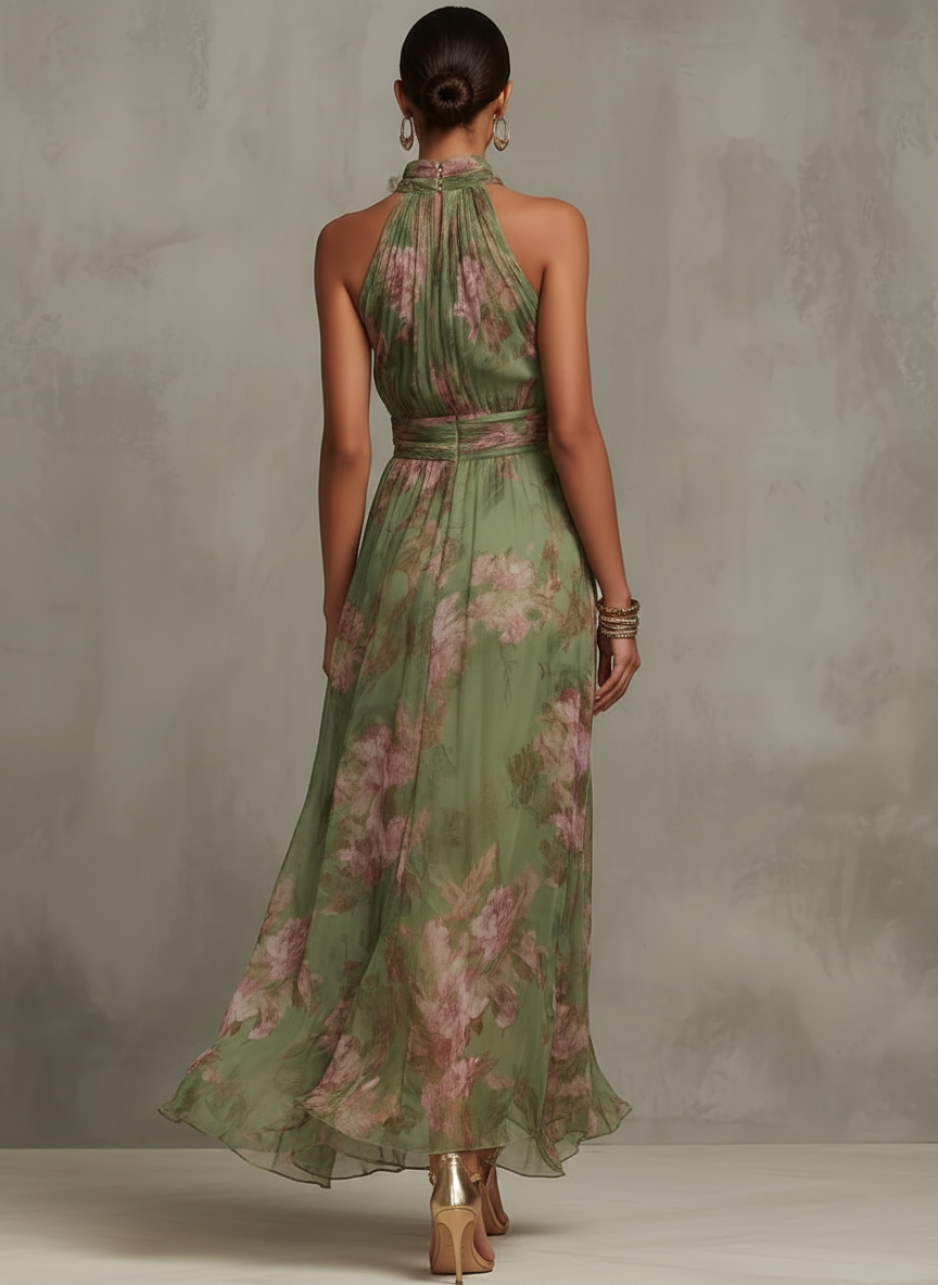 Aurora — Vestido Maxi Floral