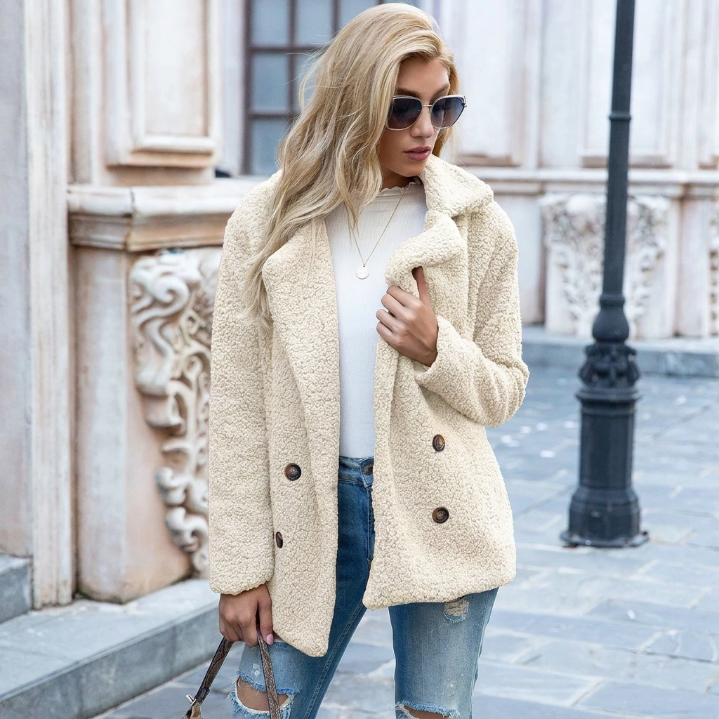 Nora – Chaqueta de borreguito