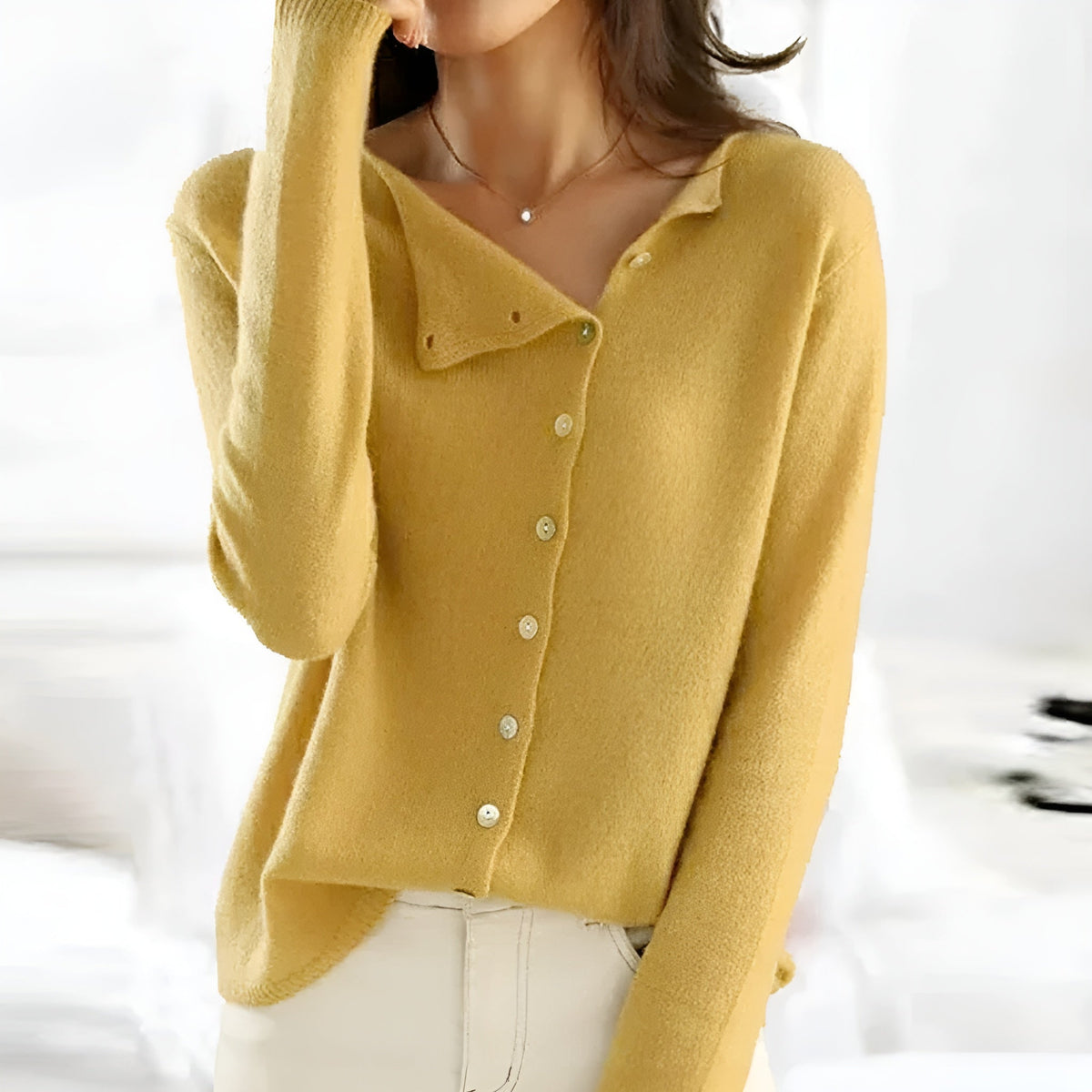 Sarah |  Cardigan con botones