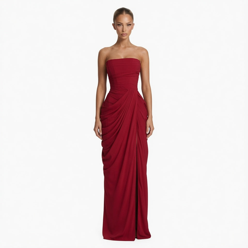 Lorena - Vestido Elara Noche sin Tirantes