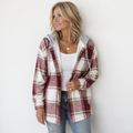 Kendra | Chaqueta con capucha a cuadros