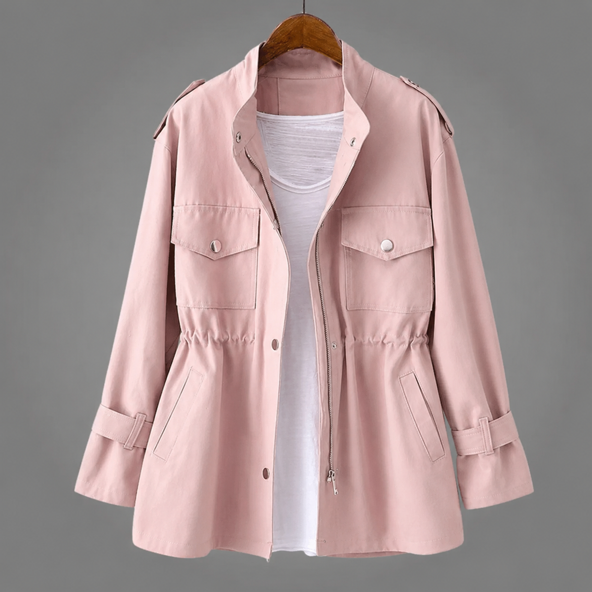 Meredith |Chaqueta con capucha de forro polar