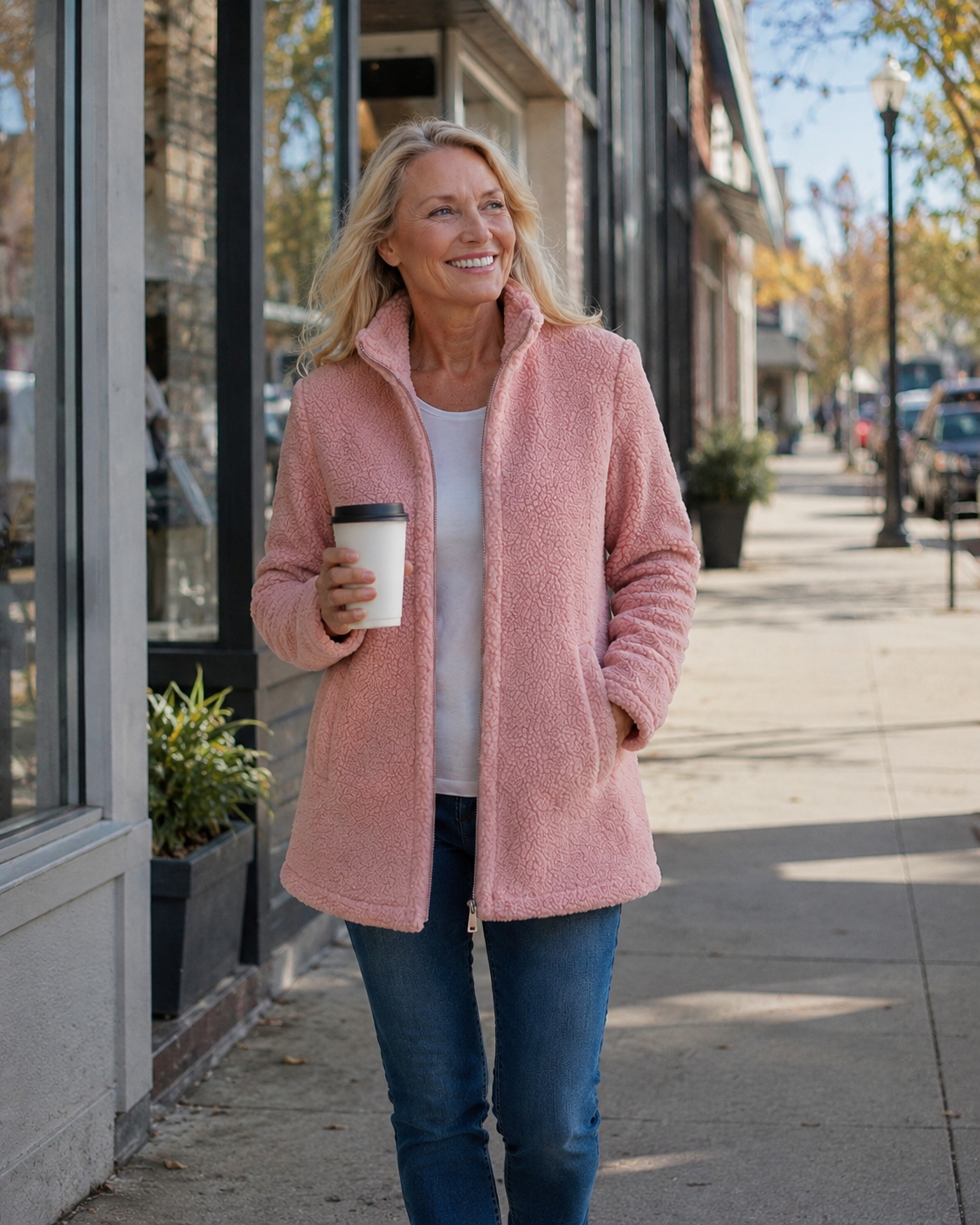 Susan | Chaqueta de forro polar suave